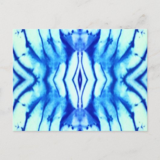 Shibori Tie Dye Postkaart (Voorkant)