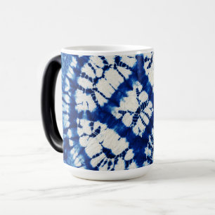 Shibori Tie Dye Zuidzee Indigo Batik Magische Mok