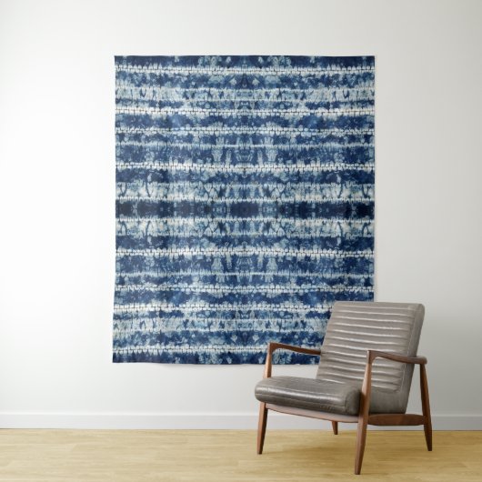 Shibori Wandkleed (In situ)