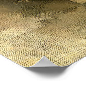 Shibui Violet Stilte Japans Geïnspireerde Textuur Poster (Hoek)