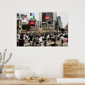 Shibuya Crossing Poster (Keuken)