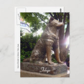 shibuya hachiko briefkaart (Voorkant / Achterkant)
