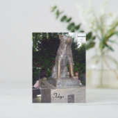 shibuya hachiko-standbeeld briefkaart (Staand voorkant)