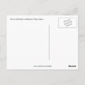 shibuya hachiko-standbeeld briefkaart (Achterkant)