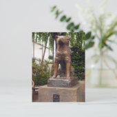 shibuya-standbeeld hachiko briefkaart (Staand voorkant)