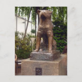 shibuya-standbeeld hachiko briefkaart (Voorkant)