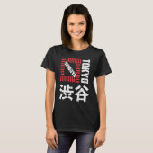 Shibuya Tokyo Japan Souvenir Japans Kanji Shibuy T-shirt (Voorkant volledig)