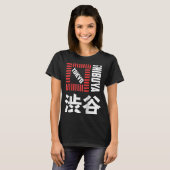Shibuya Tokyo Japan Souvenir Japans Kanji Shibuy T-shirt (Voorkant volledig)