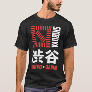 Shibuya Tokyo Japan Souvenir Japans Kanji Shibuy T-shirt