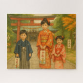 Shichi-Go-San Legpuzzel (Horizontaal)