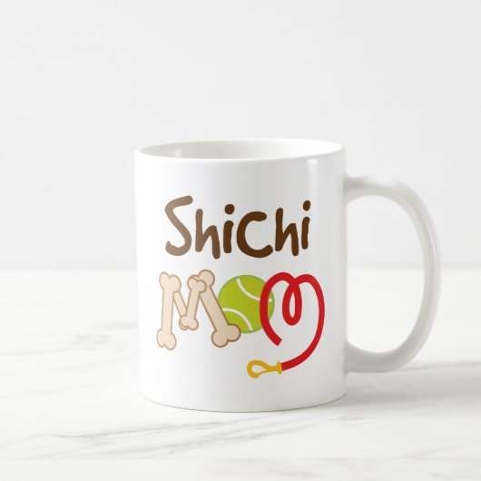 Shichi Hondenras Mam Gift Koffiemok (Rechts)