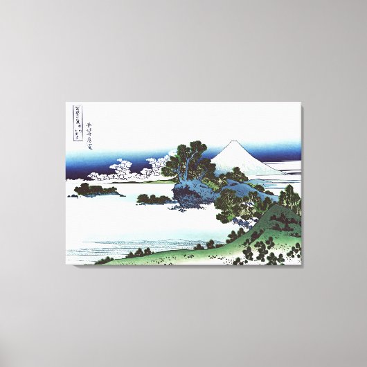 Shichirihama in de provincie Sagami Canvas Afdruk (Voorkant)