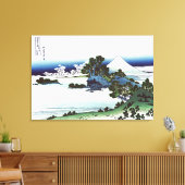 Shichirihama in de provincie Sagami Canvas Afdruk (Insitu (Woonkamer))