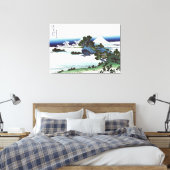 Shichirihama in de provincie Sagami Canvas Afdruk (Insitu (Slaapkamer))