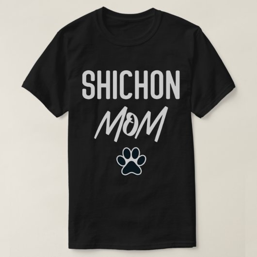 Shichon Mam, een mooi cadeau voor moeder T-shirt (Design voorkant)