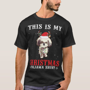 Shichon Rendier Hoed Lichten Sneeuw Dit Is Mijn Ke T-shirt