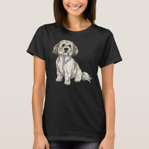 Shichon Zuchon Bichon Frise Shih Tzu Cross T-shirt