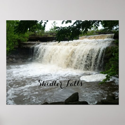 Shidler-waterval poster (Voorkant)
