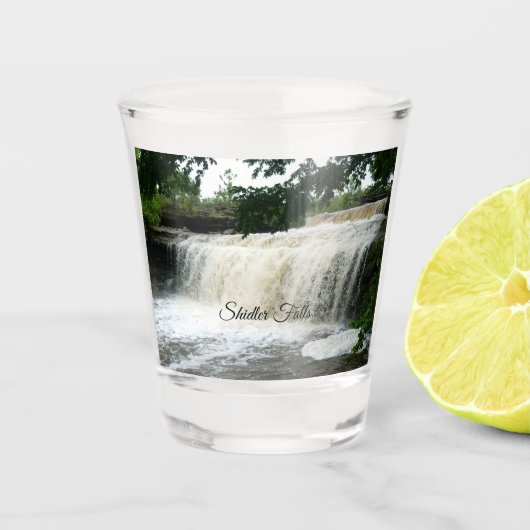 Shidler-waterval Shot Glas (Voorkant)
