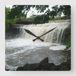 Shidler-waterval Vierkante Klok
