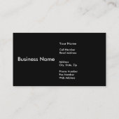 Shiek van 60 visitekaartje (Achterkant)