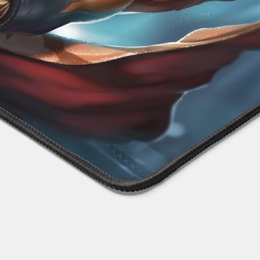 Shield Bearer Gaming Desk Mat | tankkampioenen (Hoek)