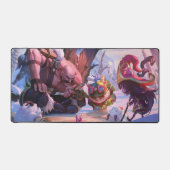 Shield Bearer Gaming Desk Mat | tankkampioenen (Voorkant)