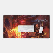 Shield Bearer Gaming Desk Mat | tankkampioenen (Keyboard & Muis)