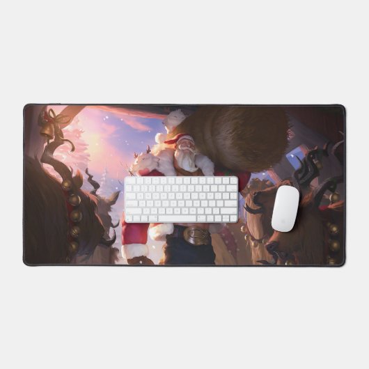 Shield Bearer Gaming Desk Mat | tankkampioenen (Keyboard & Muis)