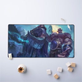 Shield Bearer Gaming Desk Mat | tankkampioenen