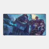 Shield Bearer Gaming Desk Mat | tankkampioenen (Voorkant)