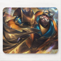 Shield Bearer Gaming Mousepad | Pad met krijgerthe
