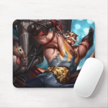 Shield Bearer Gaming Mousepad | Pad met krijgerthe