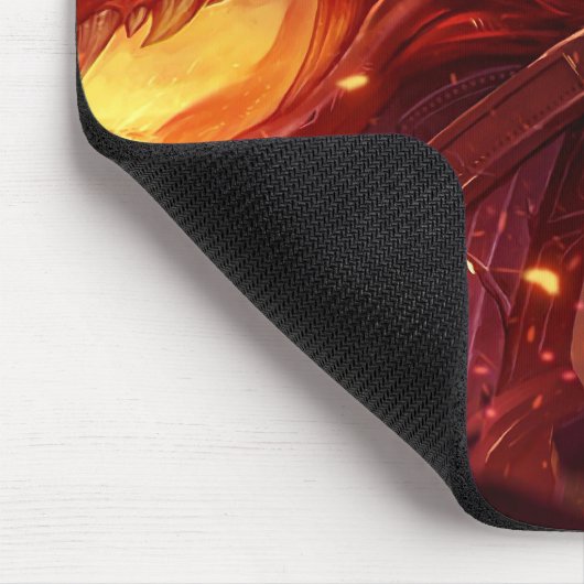Shield Bearer Gaming Mousepad | Pad met krijgerthe Muismat (Hoek)