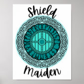 Shield Maiden (Light Edition) Poster (Voorkant)