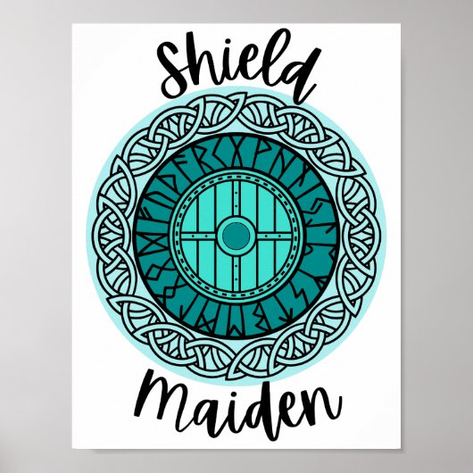 Shield Maiden (Light Edition) Poster (Voorkant)
