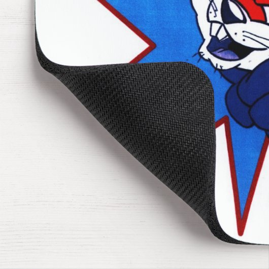 SHIELD MOUSE "Fly'n at Ya!" Mousepad Muismat (Hoek)