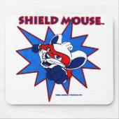 SHIELD MOUSE "Fly'n at Ya!" Mousepad Muismat (Voorkant)