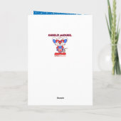 SHIELD MOUSE Happy Hanukkah Kaart 2016 (Achterkant)