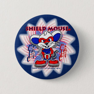 SHIELD MOUSE Happy Juli. Button 2015 (blauw)
