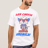 SHIELD MOUSE "ZEG KEESAMERIKA!" Apparel T-shirt (Voorkant)