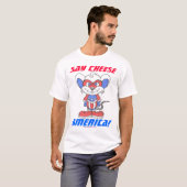 SHIELD MOUSE "ZEG KEESAMERIKA!" Apparel T-shirt (Voorkant volledig)
