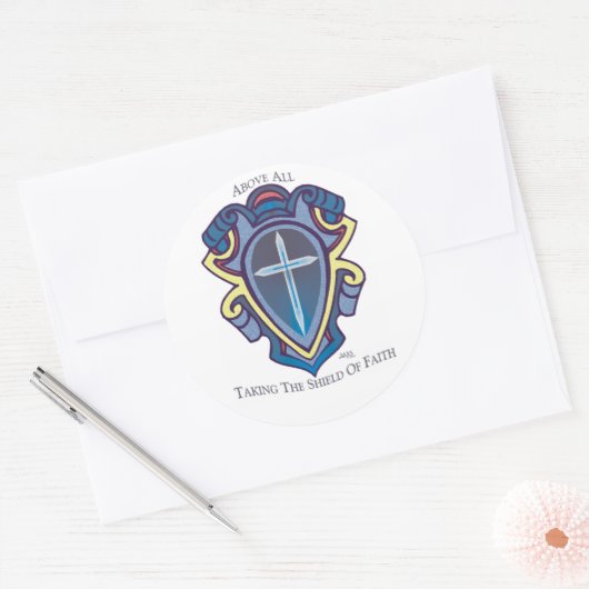 Shield of Faith Stickers (Envelop)