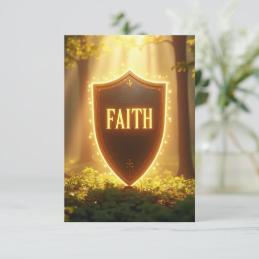 Shield of Protection Meditatie Kaart (Staand voorkant)