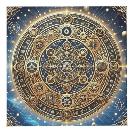 Shield of Warding Protection Sigil Cube beroemd ge Kubus (Rechts)