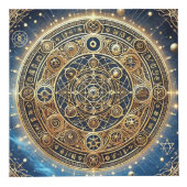 Shield of Warding Protection Sigil Cube beroemd ge Kubus (Voorkant)