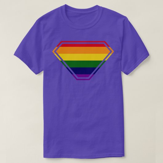 Shield SuperEmpowered Rainbow T-shirt (Design voorkant)