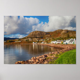 Shieldaig, Schotland Poster