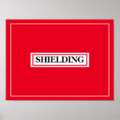 SHIELDING POSTER (Voorkant)