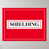SHIELDING POSTER (Voorkant)